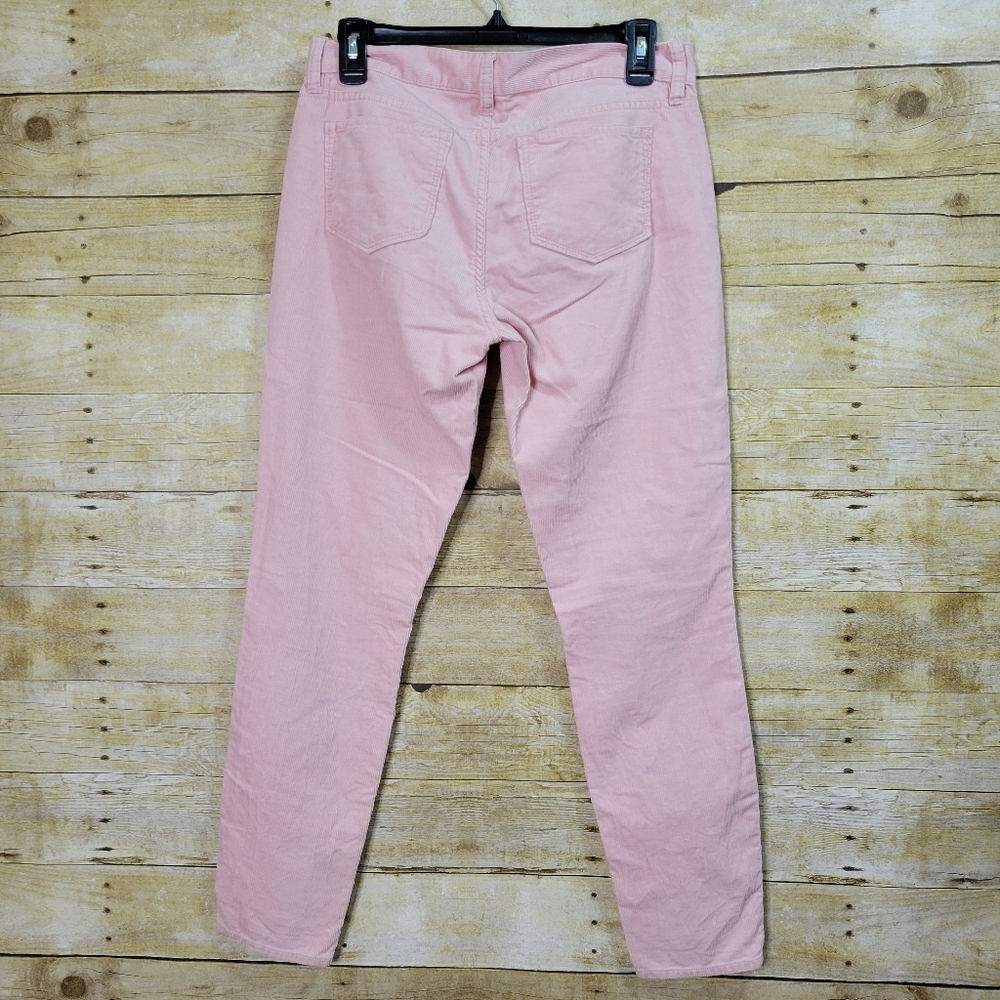 J. Crew Stretch Light Pink Corduroy Straight Leg - Picture 3 of 6